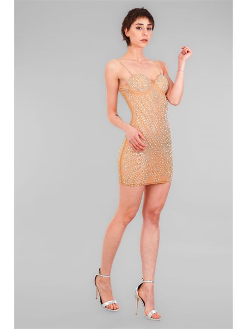 Abito Alaiah con applicazioni The Dress London | ALAIAHBEIGE